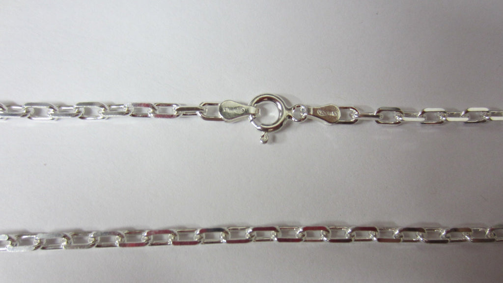 24" 2.9mm Solid .925 Sterling Silver Anchor Chain Necklace Jewelry 80829