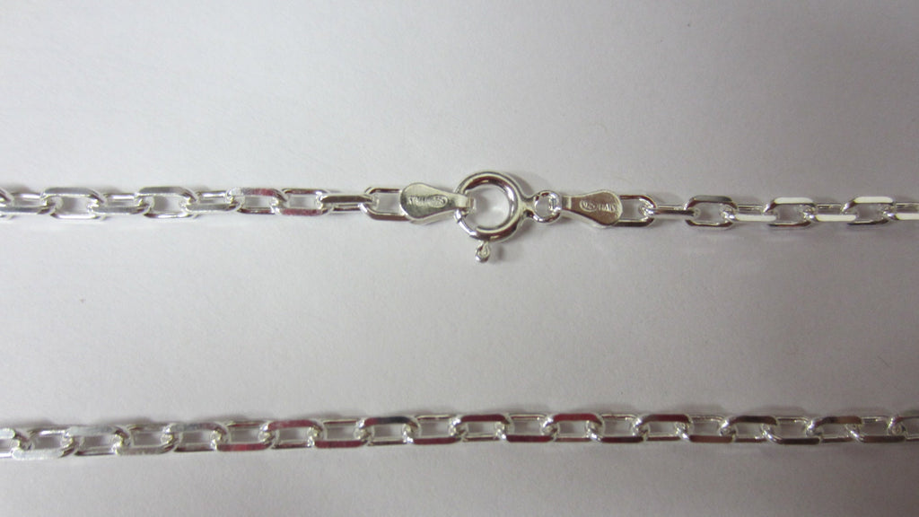 18" 2.9mm Solid .925 Sterling Silver Anchor Chain Necklace Jewelry 80829