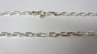 22" 2.9mm Solid .925 Sterling Silver Anchor Chain Necklace Jewelry 80829