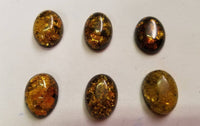 Natural Amber Oval Cabochon High Quality 4x6 5x7 6x8 7x9 8x10 10x12 10x14 12x16 13x18 15x20