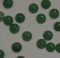 10pcs Natural Green Aventurine Round Cabochon High Quality 4mm 5mm 6mm 8mm 10mm
