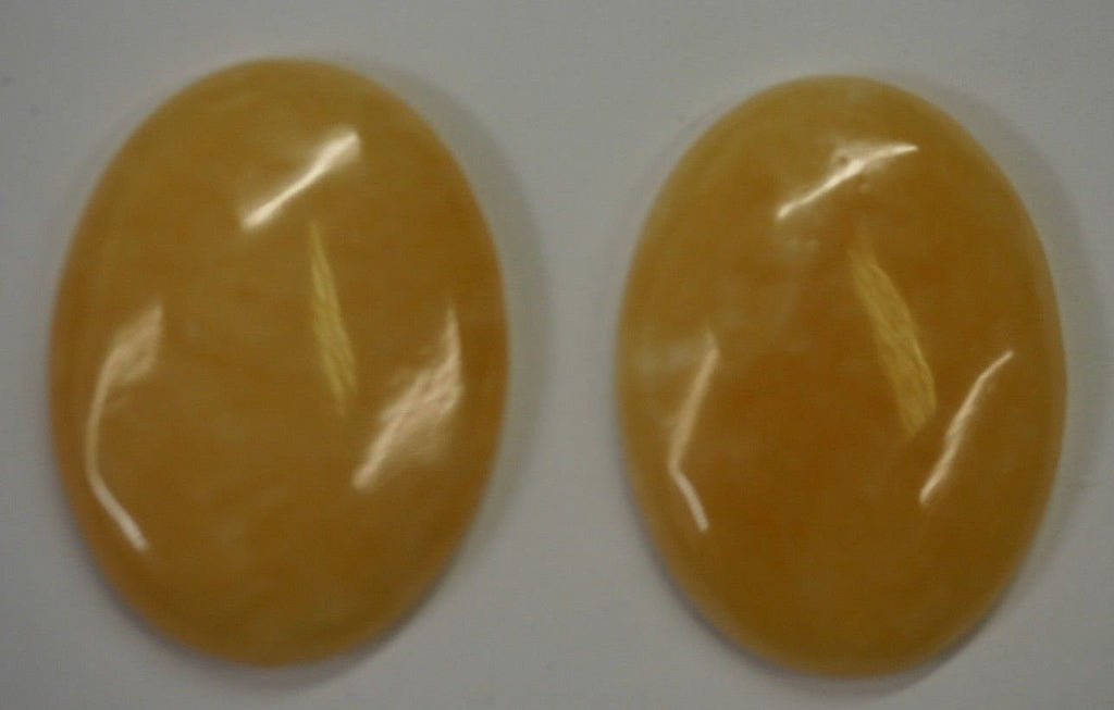 Natural Aventurine Yellow Oval High Quality Calibrated Cabochon 30x40mm 40x30mm Gemstones