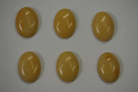 4pcs Natural Yellow Aventurine Oval Cabochon High Quality Gemstones 15x20 18x25 Free Ship US SELLER