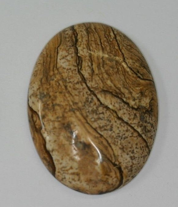Natural Picture Jasper Oval Cabochon High Quality 18x25 22x30 30x40 Gemstones