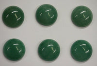 4pcs Natural Green Aventurine Round Cabochon High Quality 12mm 14mm 18mm Free Ship US SELLER