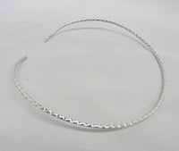 Solid 925 Sterling Silver Round Shape Twisted Rope Style Choker Collar Wire Necklace Heavy