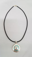 2.5mm Neoprene Necklace with Sterling Silver Clasp 16" 18" 20" 22" and 24"