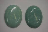 30x40mm 40x30mm Natural Amazonite Calibrated Oval Cabochon High Quality Gemstones RARE