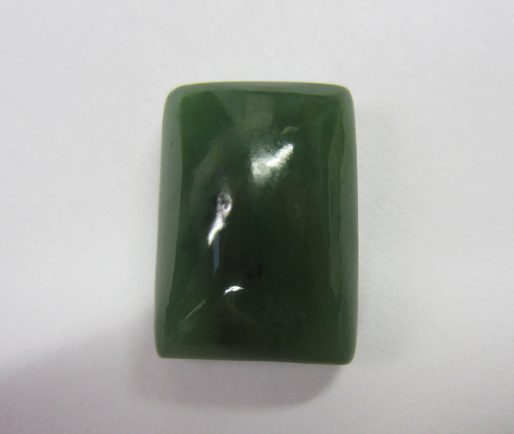 2pcs 10x14mm 14x10mm Nephrite Natural British Columbia BC Canada Jade Calibrated Rectangle Cabochon Gemstones