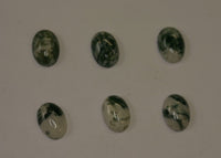 Lot of 4 Tree Agate Oval Cabochon High Quality 6x8 8x10 10x12 10x14 Gemstones