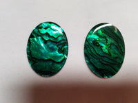 Natural Paua Shell Green Oval Cabochon High Quality 18x25mm 22x30mm 30x40mm Gemstones US SELLER
