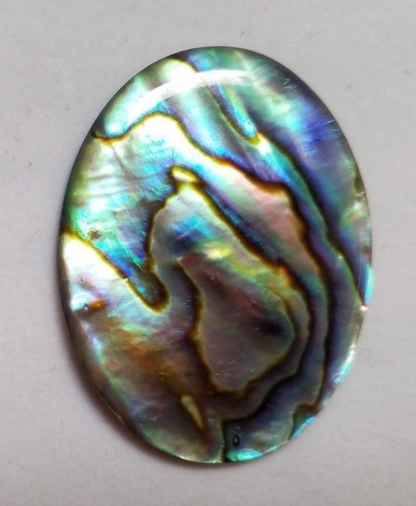 Natural Abalone Paua Shell Oval Cabochon High Quality 18x25mm 22x30mm 30x40mm Gemstones US SELLER