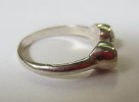 3mm CZ in Solid 925 Sterling Silver Adjustable Toe Ring Jewelry