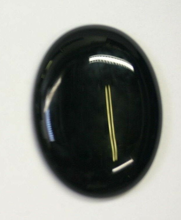 30x40mm 40x30mm Black Onyx Calibrated Oval Cabochon Cab Gems Gemstones US SELLER