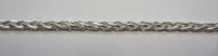 20" 2.7mm Solid .925 Sterling Silver Diamond Cut Wheat Chain Necklace Made in Italy 80627