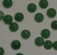 10pcs Aventurine Green Round Calibrated Cabochon 4mm 5mm 6mm 8mm 10mm Gemstones