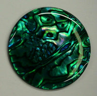 30mm Natural Paua Shell Green Calibrated Round Cabochon Gemstones Gems Jewelry