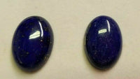 10x14mm 14x10mm Natural Lapis Lazuli Calibrated Oval Cabochon Gemstones Jewelry