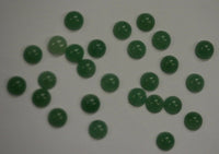 10pcs Aventurine Green Round Calibrated Cabochon 4mm 5mm 6mm 8mm 10mm Gemstones