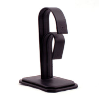 Earring Display Stand 3.5"H Black Faux Leather US Seller