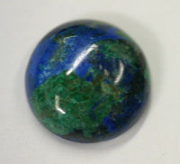 Natural Azurite Malachite Round Cabochon 12mm 14mm 16mm 18mm 20mm 30mm Gemstones