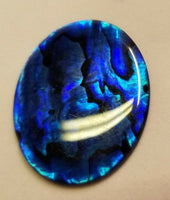 Blue Paua Shell Oval Cabochon High Quality 18x25 22x30 30x40 sizes