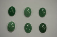 10pcs Aventurine Green Oval Calibrated Cabochon 4x6 5x7 6x8 7x9 8x10 10x12 10x14