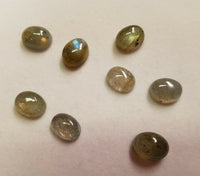Labradorite Oval flat back Cabochon High Quality 7x9 8x10 9x11 up to 30x40 sizes