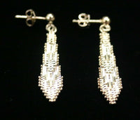 Riccio Sterling Silver Ball Post Stud and Dangling Italy Earrings Jewelry SALE!!