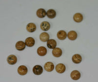 Lot of 10 Picture Jasper Round Cabochon High Quality 5mm 7mm sizes