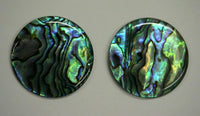 4pcs 6mm Natural Paua Shell Abalone Calibrated Round Cabochon Gemstones Jewelry