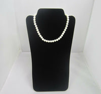 13"H Necklace Easel Black Velvet Necklace Stand Display US Seller