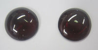 Natural Garnet Deep Red Round Cabochon High Quality Gemstones 12mm USA Seller