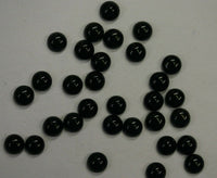 10pcs Black Onyx Round Calibrated Cabochon 3mm 4mm 5mm 6mm 7mm 8mm 10mm 12mm