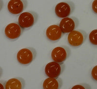 10pcs Aventurine Red Round Calibrated Cabochon High Quality Gemstones 5mm