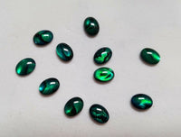 Lot of 10 Green Paua Shell Oval Cabochon High Quality 4x6mm 5x7mm up to 10x14