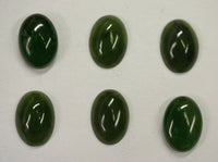 4pcs British Columbia Nephrite BC Jade Oval Cabochon 5x7 6x8 7x9 8x10 10x12 Gems