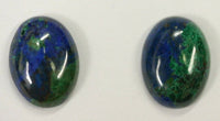 Natural Azurite Malachite Oval Cabochon 12x16 13x18 15x20 18x25 20x30 30x40 Gems