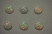 Man-made Opal Calibrated Round Cabochon High Quality Gemstones 6mm 8mm 10mm 12mm