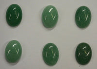 4pcs Aventurine Green Oval Calibrated Cabochon 12x16 13x18 15x20 18x25 22x30