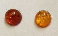 Natural Amber Round Cabochon High Quality 8mm 10mm 12mm sizes