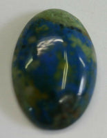 20x30mm Natural Oval Azurite Malachite 7mm thickness 30.0ct Arizona Jewelry Cabs