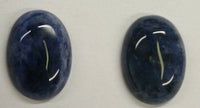 Lot of 6 Sodalite Oval Calibrated Cabochon High Quality 10x12 up to 13x18 Gems