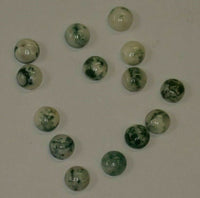 2pcs 8mm Natural Tree Agate Calibrated Round Cabochon Gemstones Gems Cab Jewelry