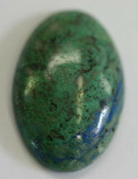 20x30mm 30x20mm Natural Oval Azurite Malachite 6.8mm thickness 29.0ct Arizona