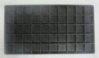 1pc Black Flocked Compartment Display Slots Inserts for Jewelry Cases and Trays
