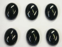 Lot of 2 Goldstone Blue Oval Cabochon High Quality 12x16 13x18 15x20