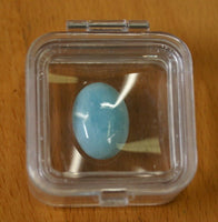 50pcs Hinged Membrane Acrylic Elastic Box 2" x 2" for Gemstones, Coins, Fragile