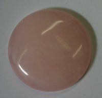 Rose Quartz Round Calibrated Cabochon High Quality Gemstones 18mm 20mm 38mm
