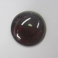 18mm Natural Garnet Deep Red Round Cabochon Hard to Find Gemstones USA Seller